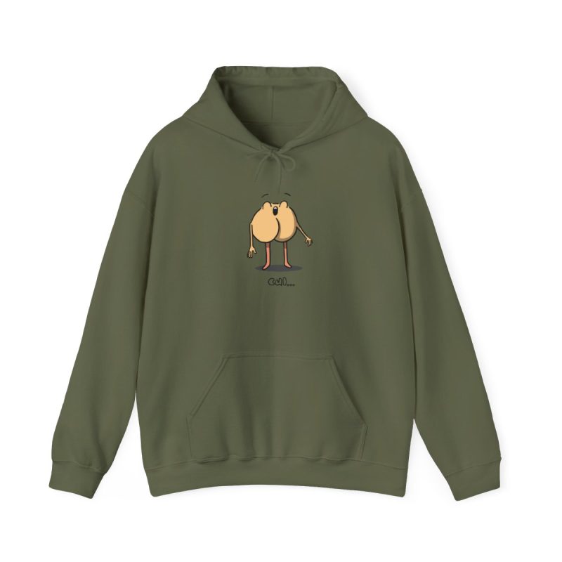 Sudadera con capucha - Verde militar - Camiseta «Cul…»