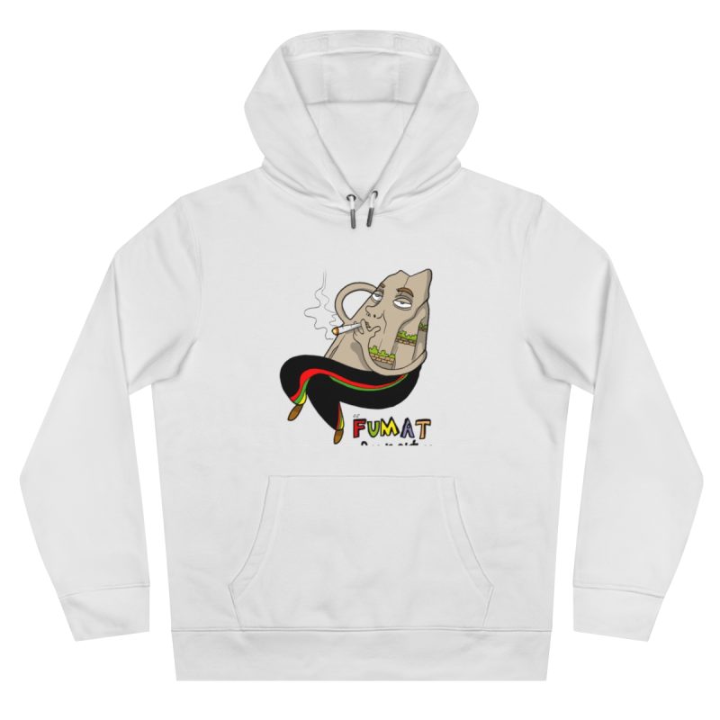 Sudadera con capucha King - Blanco - Camiseta Puig es fumat Sudadera con capucha King - Blanco - Camiseta Puig es fumat