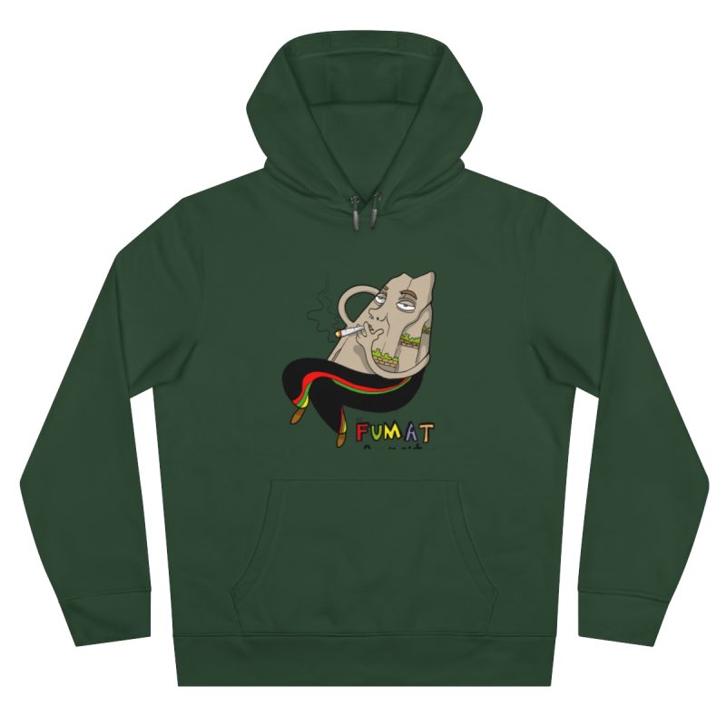 Sudadera con capucha King - Verde botella - Camiseta Puig es fumat