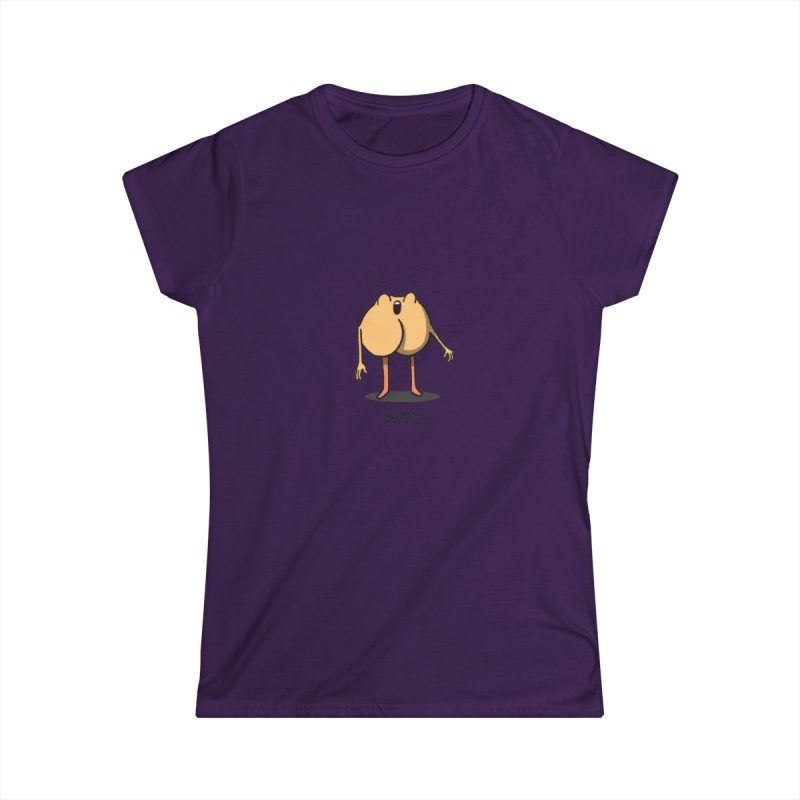 Camiseta mujer Softstyle - Morado - Camiseta «Cul…»