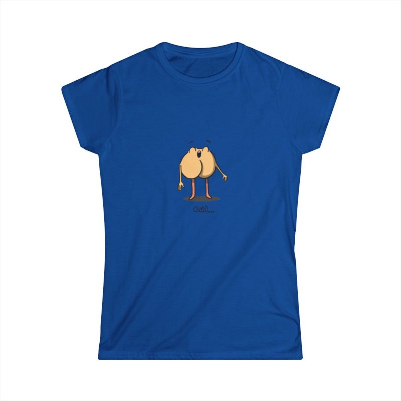 Camiseta mujer Softstyle - Azul royal - Camiseta «Cul…»