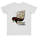 Camiseta punto liso - Blanco - Camiseta Puig es fumat Camiseta punto liso - Blanco - Camiseta Puig es fumat