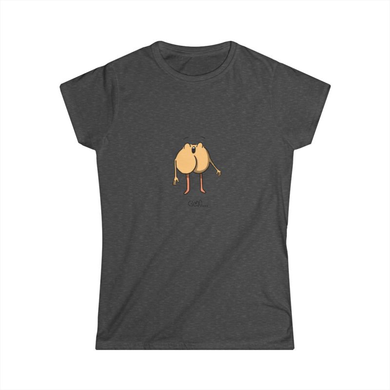 Camiseta mujer Softstyle - Gris oscuro jaspeado - Camiseta «Cul…»