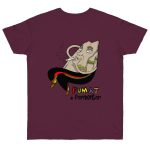 Camiseta punto liso - Burdeos - Camiseta Puig es fumat Camiseta punto liso - Burdeos - Camiseta Puig es fumat
