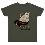 Camiseta punto liso - Caqui urbano - Camiseta Puig es fumat Camiseta punto liso - Caqui urbano - Camiseta Puig es fumat