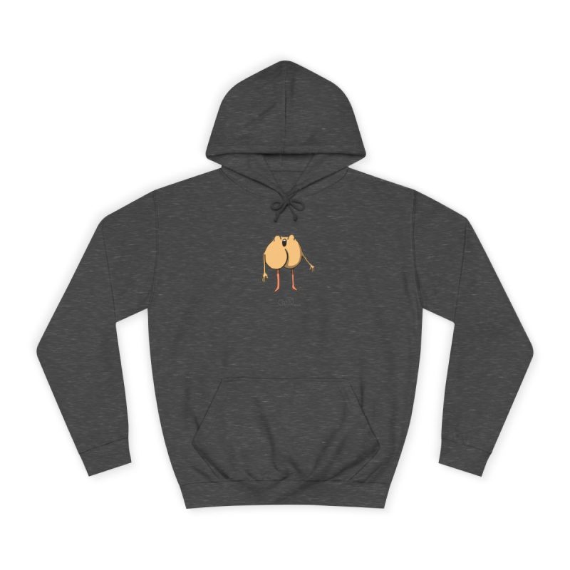 Sudadera universitaria - Gris marengo - Camiseta «Cul…»