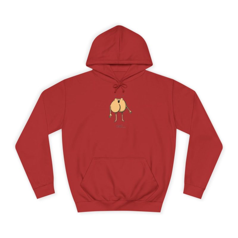 Sudadera universitaria - Rojo fuego - Camiseta «Cul…»