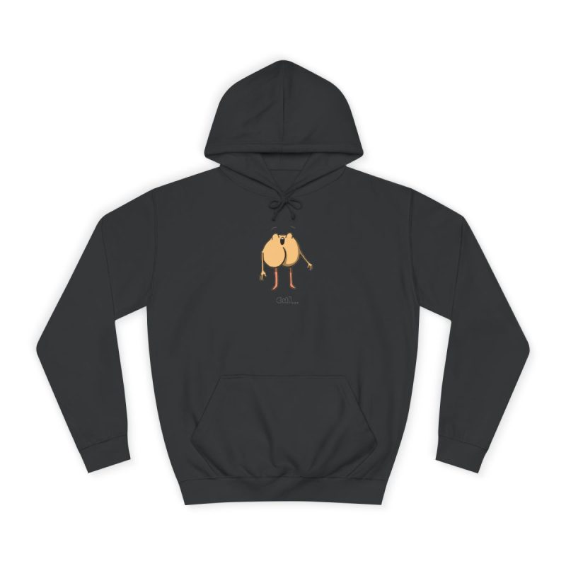 Sudadera universitaria - Negro azabache - Camiseta «Cul…»