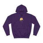 Sudadera universitaria - Morado - Camiseta «Cul…»