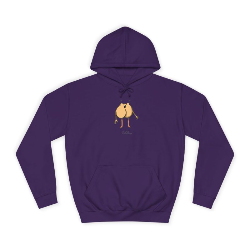 Sudadera universitaria - Morado - Camiseta «Cul…»