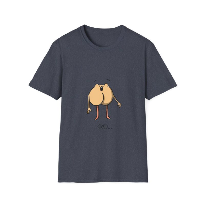 Camiseta Softstyle - Azul marino jaspeado - Camiseta «Cul…»