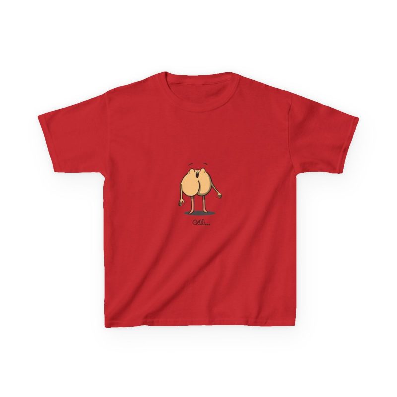 Camiseta infantil algodon grueso - Rojo - Camiseta «Cul…»