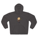 Sudadera capucha con cremallera premium - Antracita - Camiseta «Cul…»