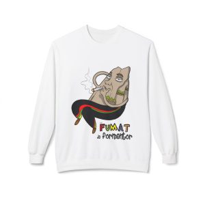Sudadera Softstyle cuello redondo - Blanco - Camiseta Puig es fumat