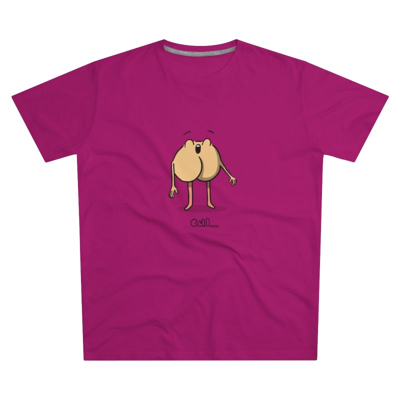 Camiseta hombre corte moderno - Rosa oscuro - Camiseta «Cul…»