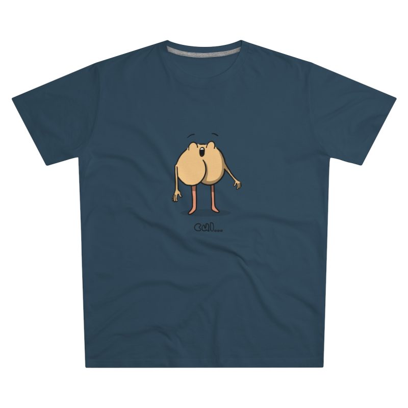 Camiseta hombre corte moderno - Azul vaquero - Camiseta «Cul…»