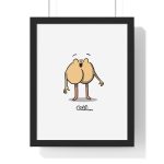 Poster enmarcado vertical - Negro - Camiseta «Cul…» Poster enmarcado vertical - Negro - Camiseta «Cul…»