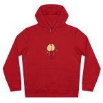 Sudadera con capucha King - Rojo - Camiseta «Cul…»