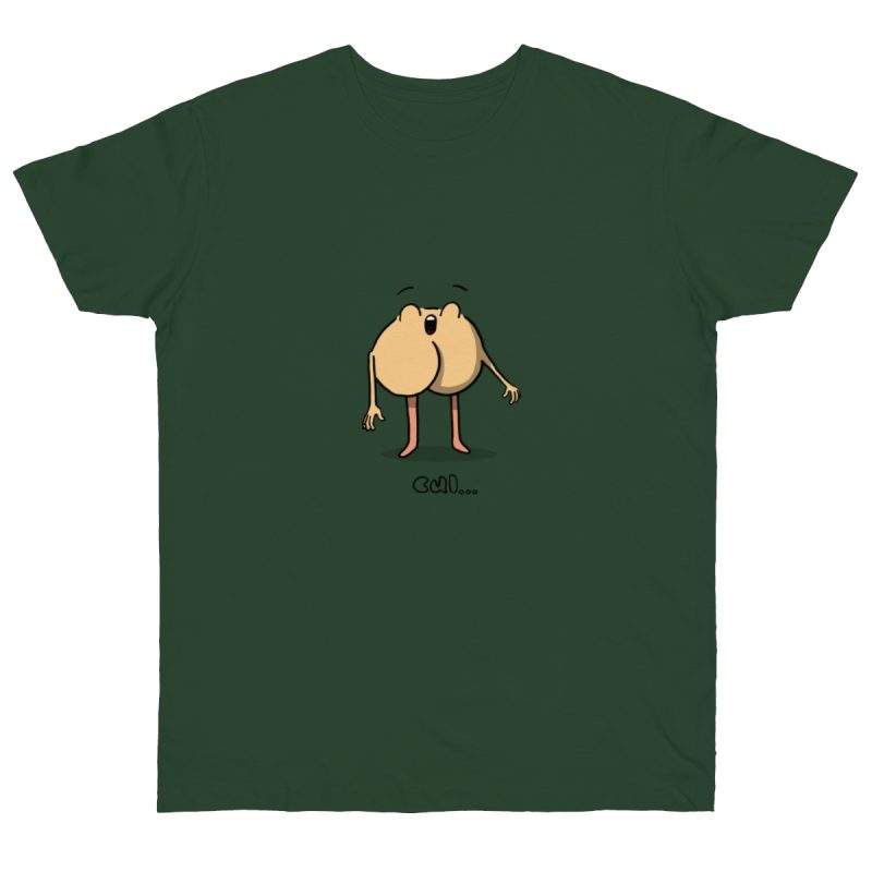 Camiseta punto liso - Verde botella - Camiseta «Cul…»