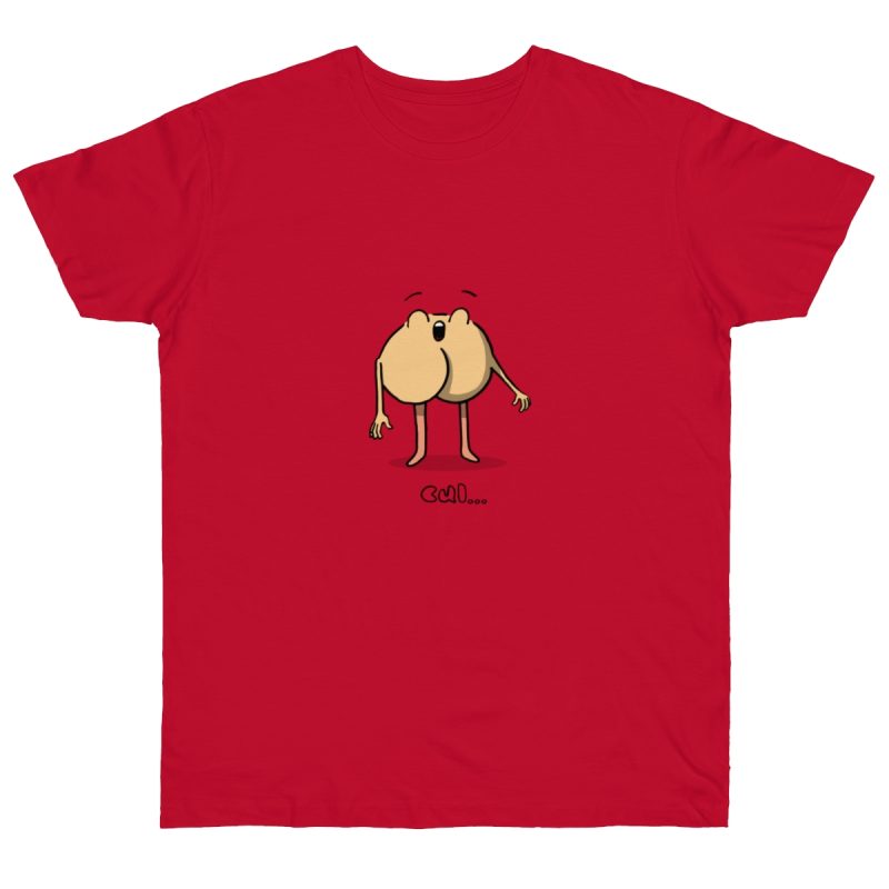 Camiseta punto liso - Rojo profundo - Camiseta «Cul…»