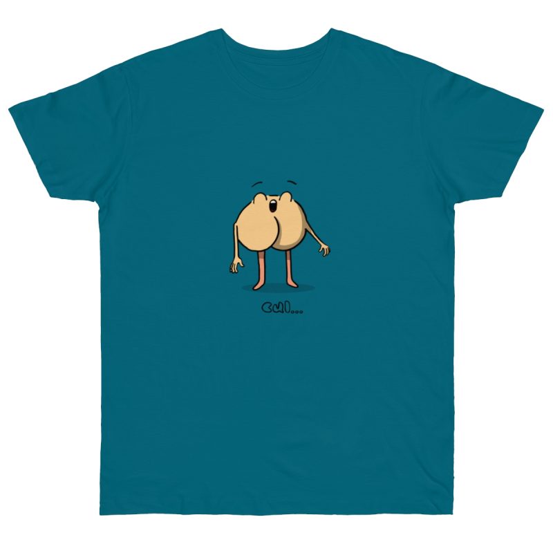 Camiseta punto liso - Azul diva - Camiseta «Cul…»