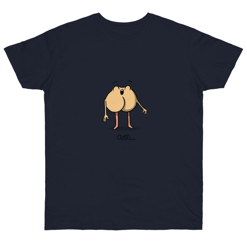 Camiseta punto liso - Azul marino - Camiseta «Cul…»