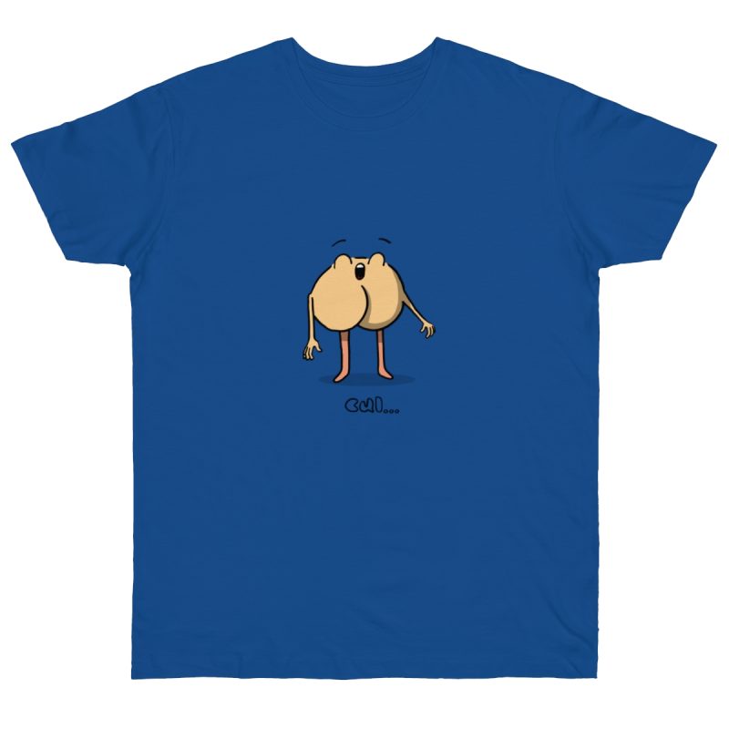 Camiseta punto liso - Azul royal intenso - Camiseta «Cul…»