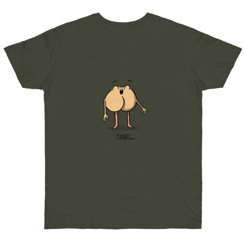 Camiseta punto liso - Caqui urbano - Camiseta «Cul…»