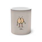 Taza magica que cambia de color - Negro - Camiseta «Cul…»