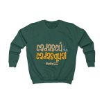 Sudadera infantil - Verde botella - Camiseta «Cadascú és cadasqual»