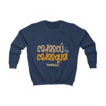 Sudadera infantil - Azul marino Oxford - Camiseta «Cadascú és cadasqual»