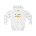 Sudadera con capucha infantil - Blanco artico - Camiseta «Cadascú és cadasqual» Sudadera con capucha infantil - Blanco artico - Camiseta «Cadascú és cadasqual»