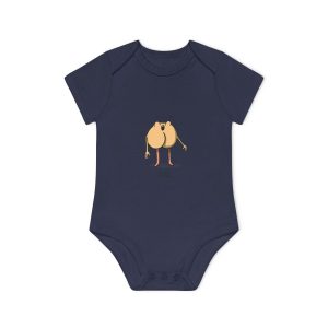 Body bebe manga corta organico - Azul marino nautico - Camiseta «Cul…»