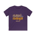 Camiseta infantil Softstyle - Morado - Camiseta «Cadascú és cadasqual»