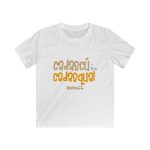 Camiseta infantil Softstyle - Blanco - Camiseta «Cadascú és cadasqual»