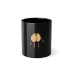 Taza negra 325 ml - Negro - Camiseta «Cul…»
