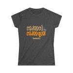 Camiseta mujer Softstyle - Gris oscuro jaspeado - Camiseta «Cadascú és cadasqual» Camiseta mujer Softstyle - Gris oscuro jaspeado - Camiseta «Cadascú és cadasqual»