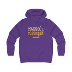 Sudadera universitaria mujer - Morado - Camiseta «Cadascú és cadasqual»