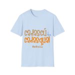 Camiseta Softstyle - Azul claro - Camiseta «Cadascú és cadasqual»