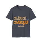 Camiseta Softstyle - Azul marino jaspeado - Camiseta «Cadascú és cadasqual»
