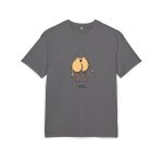 Camiseta oversize gruesa - Gris marengo jaspeado - Camiseta «Cul…» Camiseta oversize gruesa - Gris marengo jaspeado - Camiseta «Cul…»