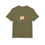 Camiseta oversize gruesa - Verde oliva - Camiseta «Cul…» Camiseta oversize gruesa - Verde oliva - Camiseta «Cul…»