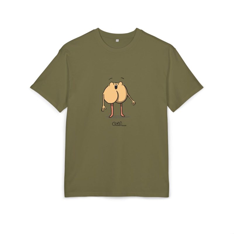 Camiseta oversize gruesa - Verde oliva - Camiseta «Cul…»