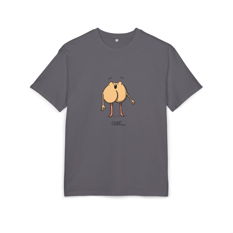 Camiseta oversize gruesa - Gris iman - Camiseta «Cul…»