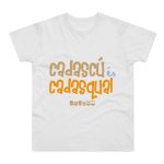 Camiseta hombre punto liso - Blanco - Camiseta «Cadascú és cadasqual»