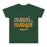 Camiseta hombre punto liso - Verde botella - Camiseta «Cadascú és cadasqual»