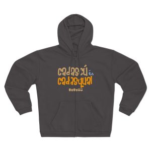 Sudadera capucha con cremallera premium - Antracita - Camiseta «Cadascú és cadasqual»