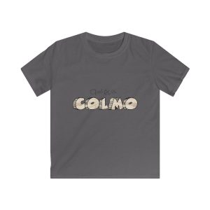 Camiseta infantil Softstyle - Gris marengo - Això és es COLMO