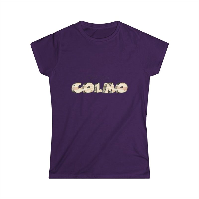 Camiseta mujer Softstyle - Morado - Això és es COLMO