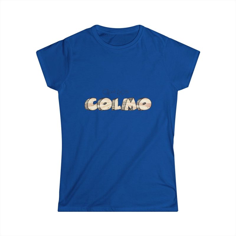 Camiseta mujer Softstyle - Azul royal - Això és es COLMO